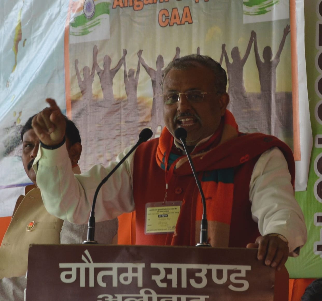 I will burial Those who raised slogan Against Modi and yogi: Raghuraj