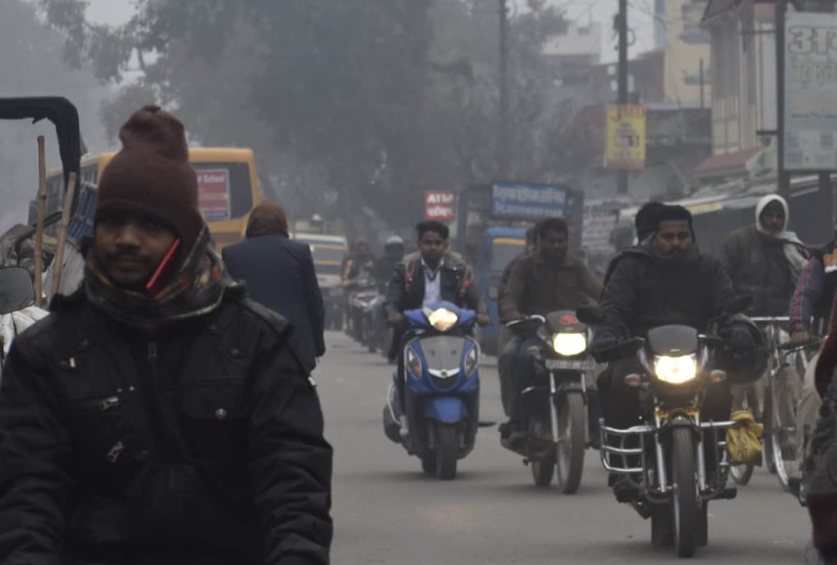 latest Gorakhpur weather cold wave news update