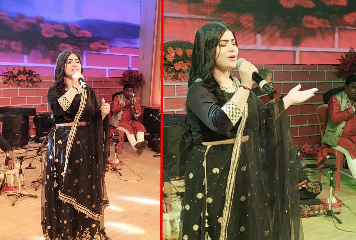 Lokrang Program of Gorakhpur mahotsava, local artist perform local songs