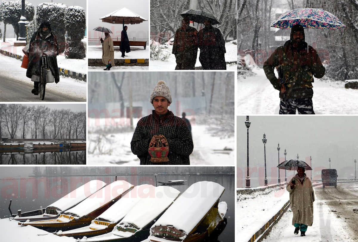 Jammu-Srinagar National Highway unilaterally restored, rain and snowfall in Kashmir for second day