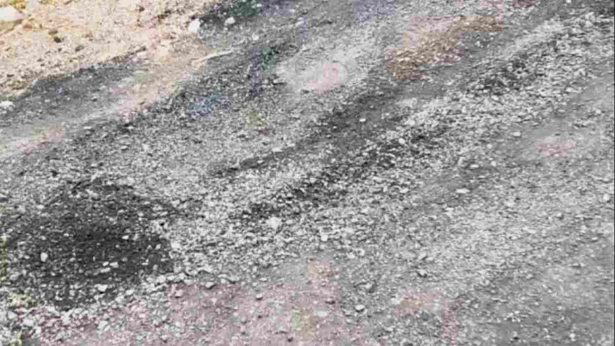 Four months ago, asphalt was uprooted, order for investigation