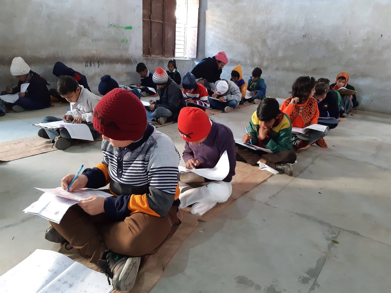 admission, navodaya vidayalaya, test, students appear in test, fatehabad