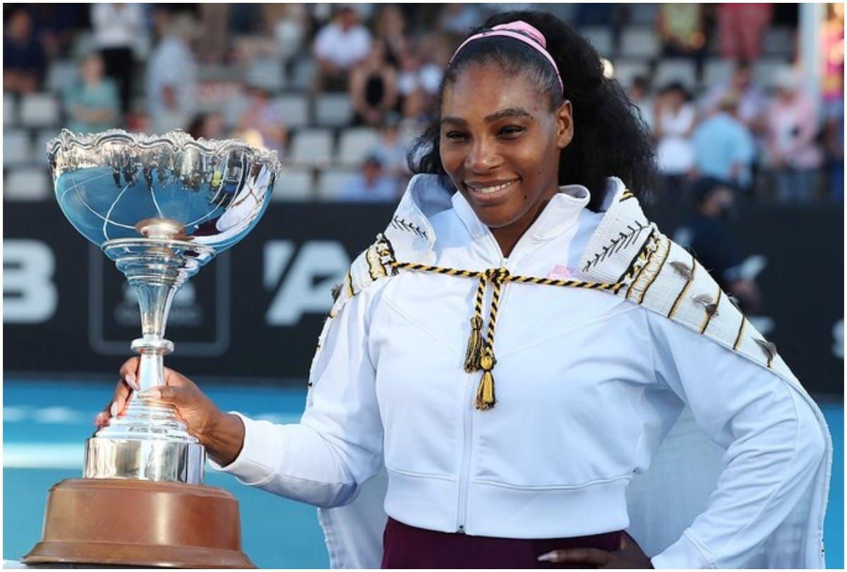 Serena Williams wins Auckland Classic donates winner cheque to Australia bushfire victims