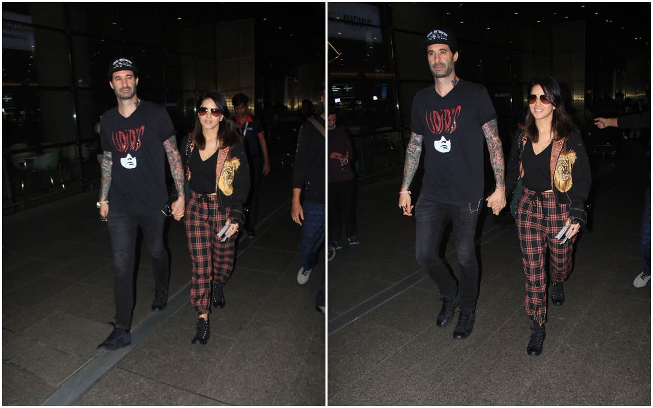Shahid Kapoor Airport Sara Ali Khan in Shani Mandir Sunny Leone Spotted at Airport