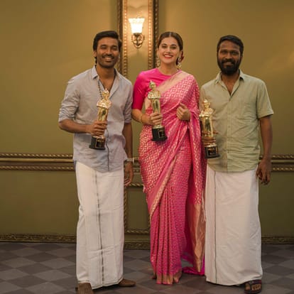 Taapsee Pannu get South Indian Cinema Ananda Vikatan Awards