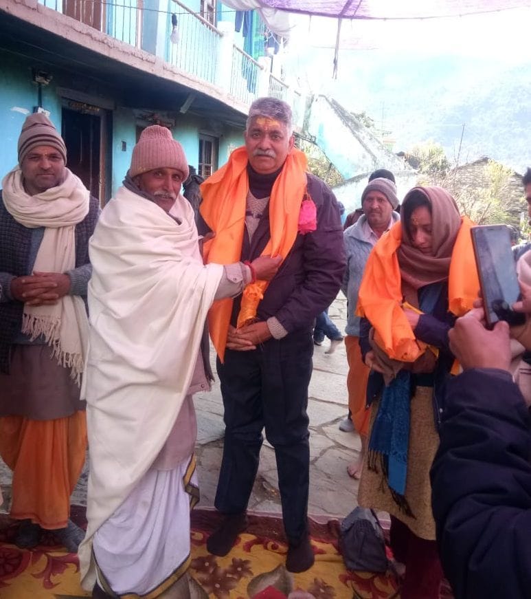 Nainital High Court Judge joins Lord Tungnath Diwara yatra