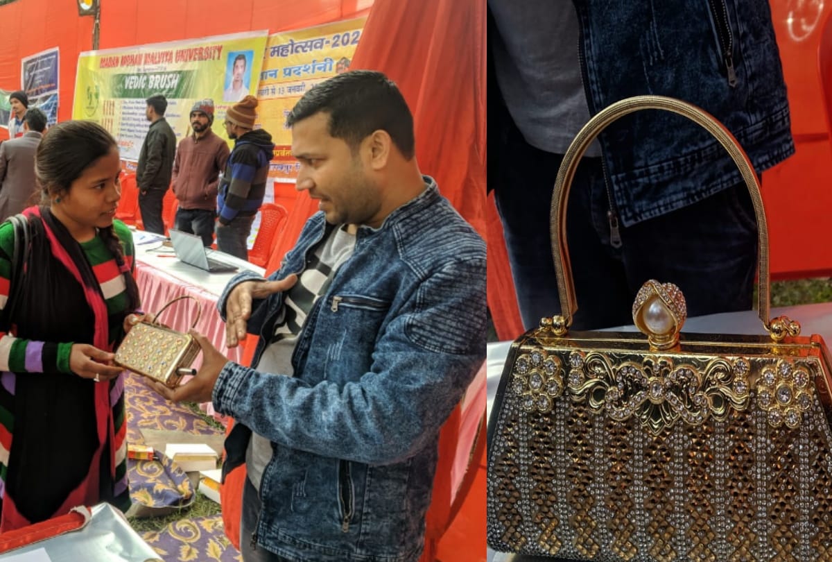 Varanasi resident Scientist Shyam Chaurasia invented anti-evasive purse-guns and lipsticks