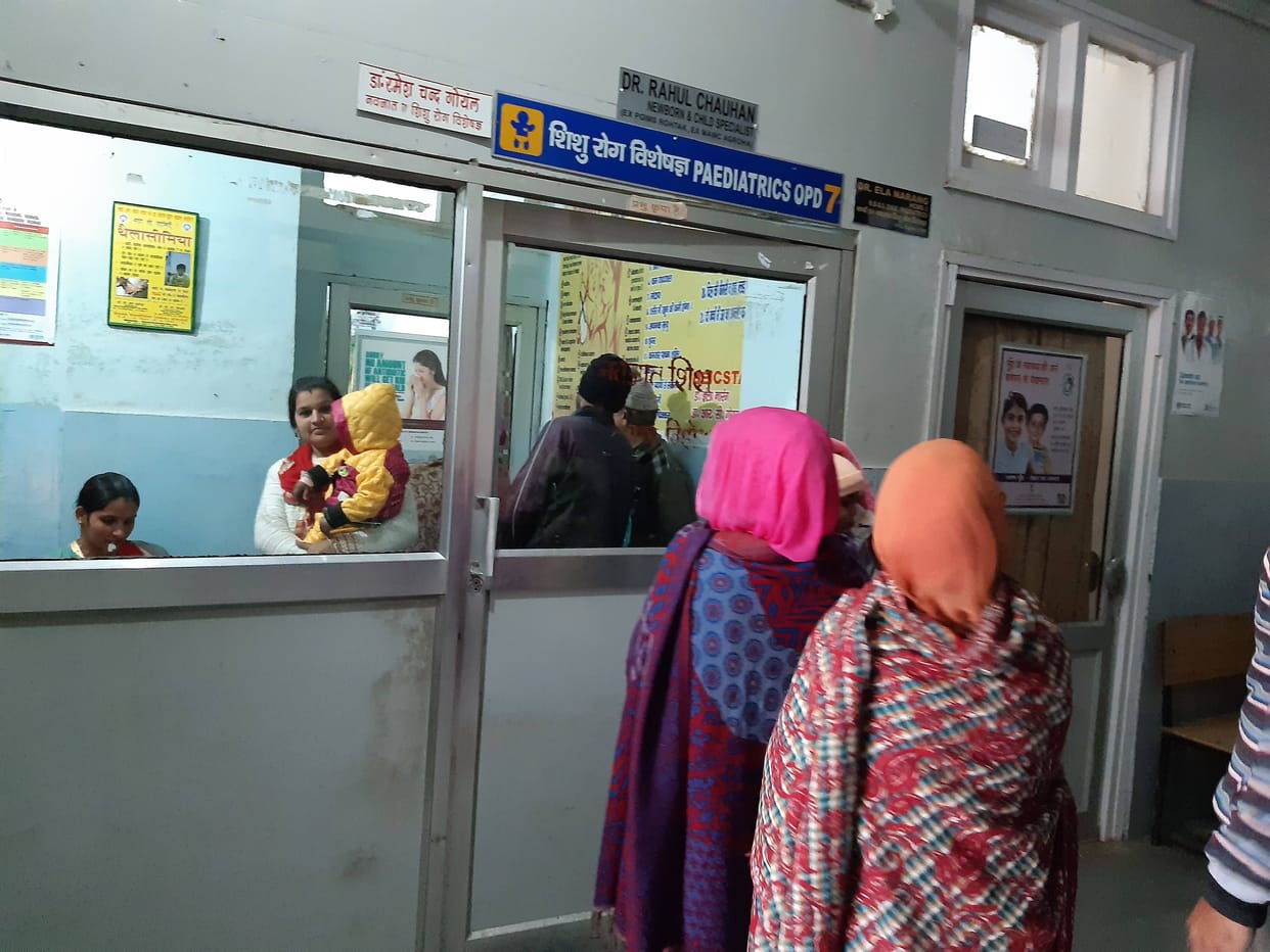 18 bed nursery and OPD with the help of a pediatrician, fatehabad