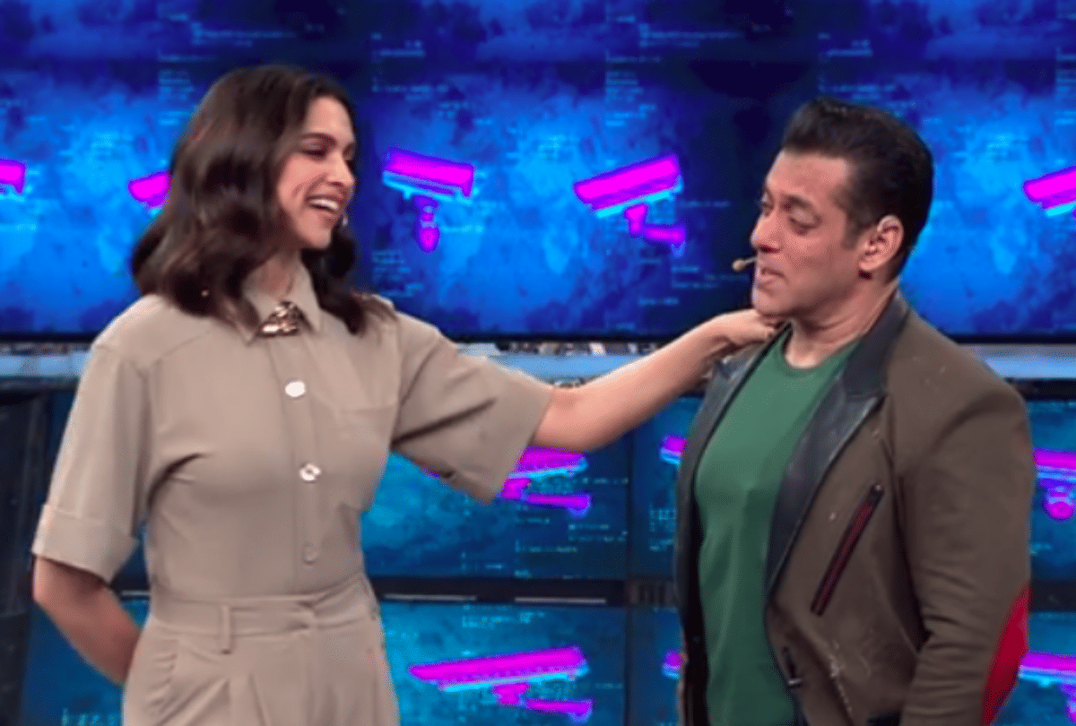 bigg boss 13 deepika padukone share stage with salman khan during chhapaak promotion