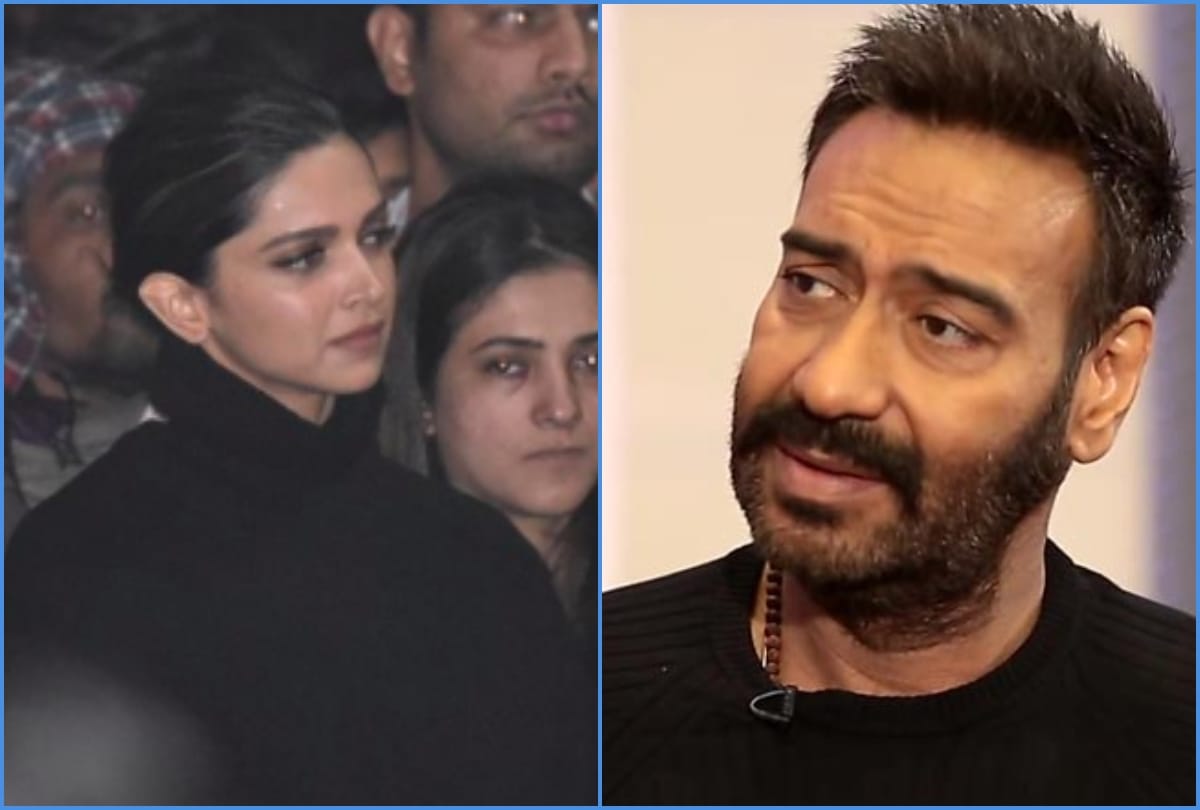 deepika padukone jnu row ajay devgn asked her personal decision