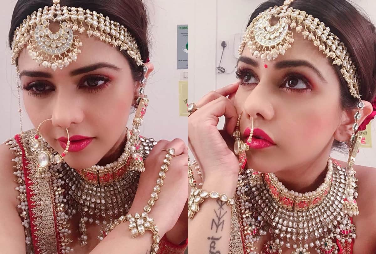 Ex Bigg Boss 13 Contestant dalljiet kaur share her pic in bridal look