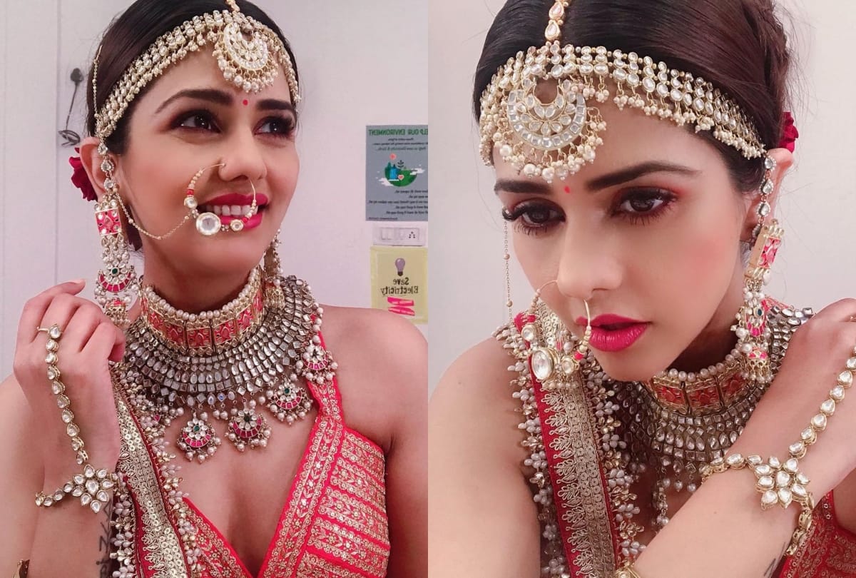 Ex Bigg Boss 13 Contestant dalljiet kaur share her pic in bridal look
