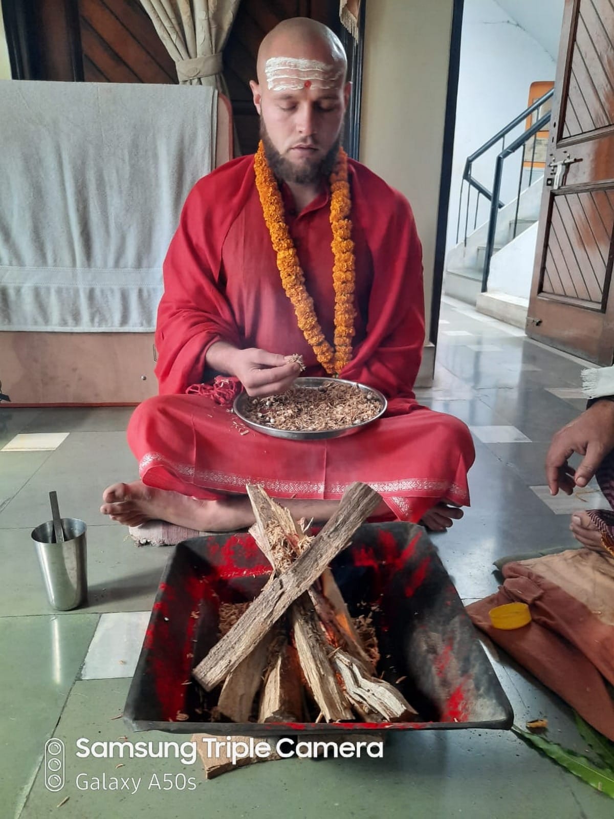 France resident Romain took Hinduism became Ramananda Nath in varanasi