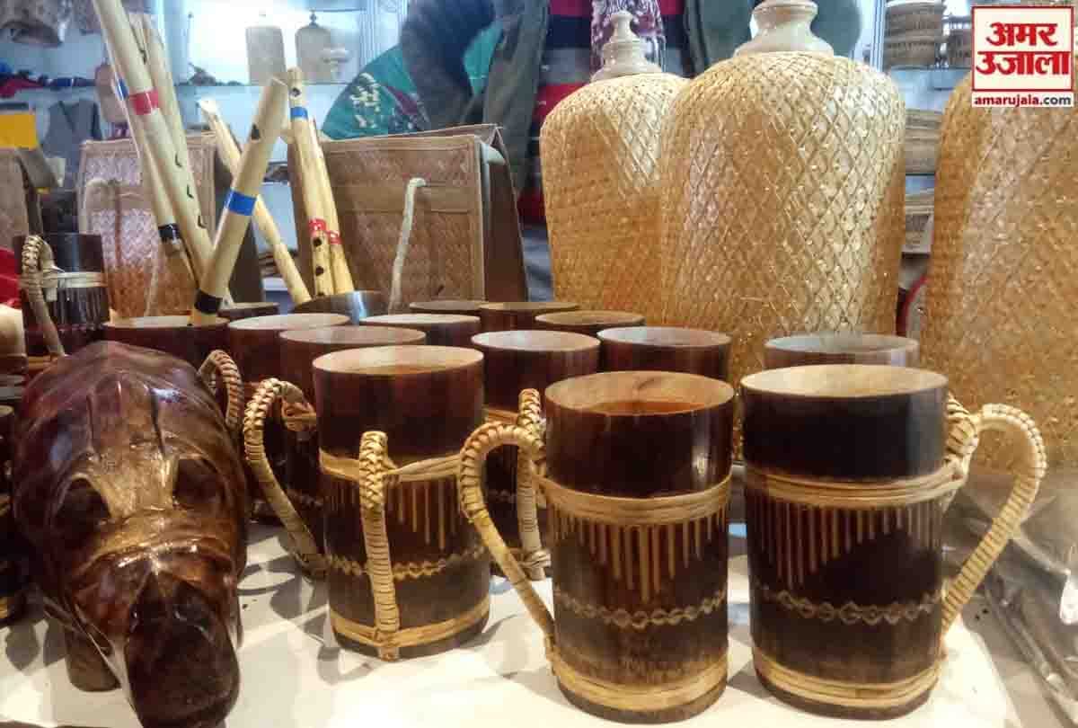 Home use items made of bamboo