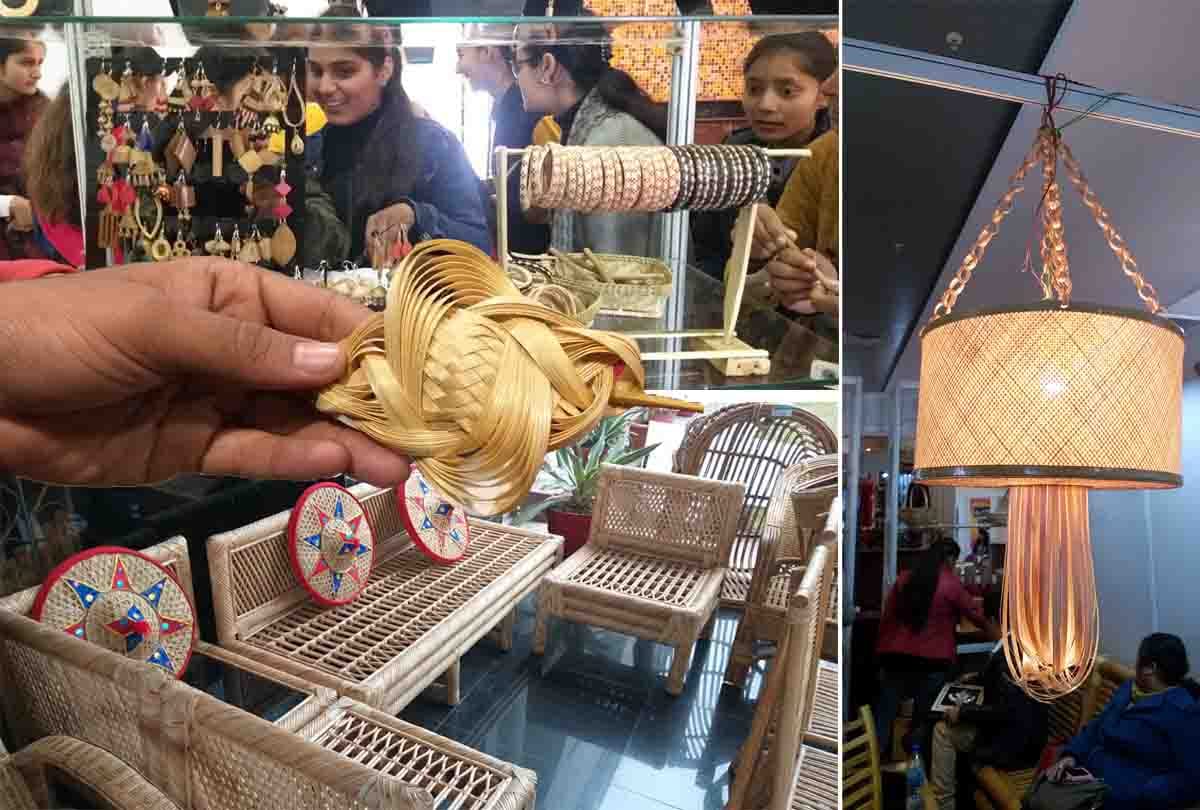 Home use items made of bamboo