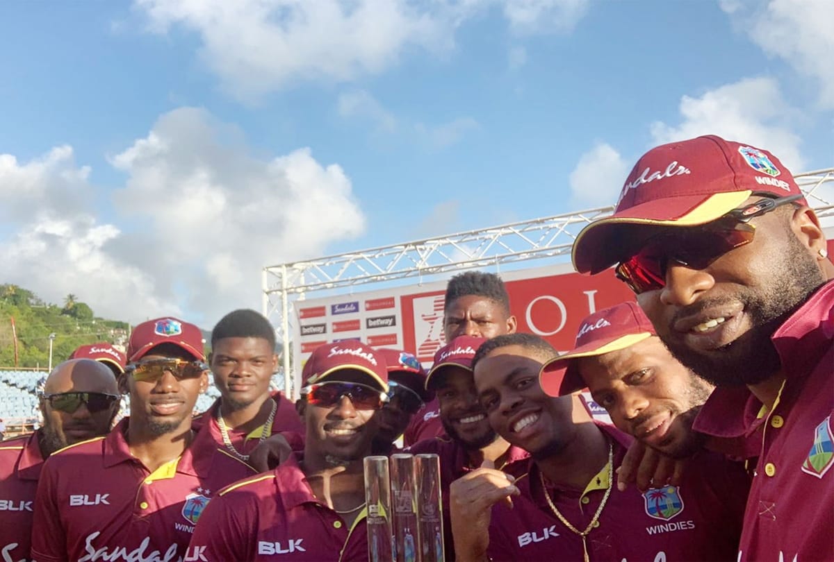 WIvIRE: Evin Lewis hits century as Windies cricket sweep Ireland cricket team