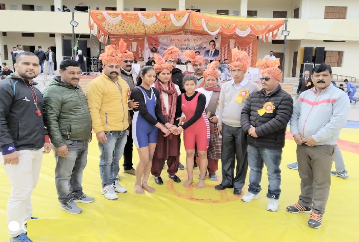 Kangra Niharika and Solan's Balaram gold in wrestling competition