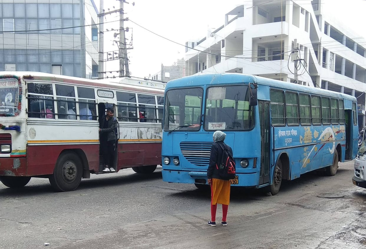 Road,Jaam,roadway bus,kharab