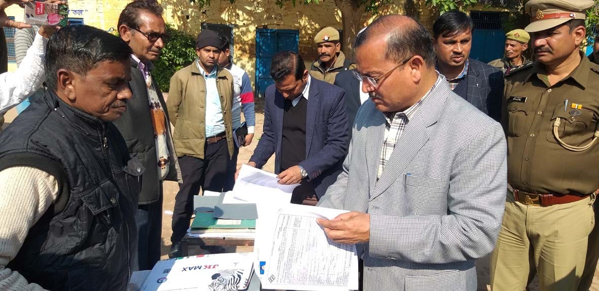 The commissioner reprimanded the BLO after seeing flaws in the work