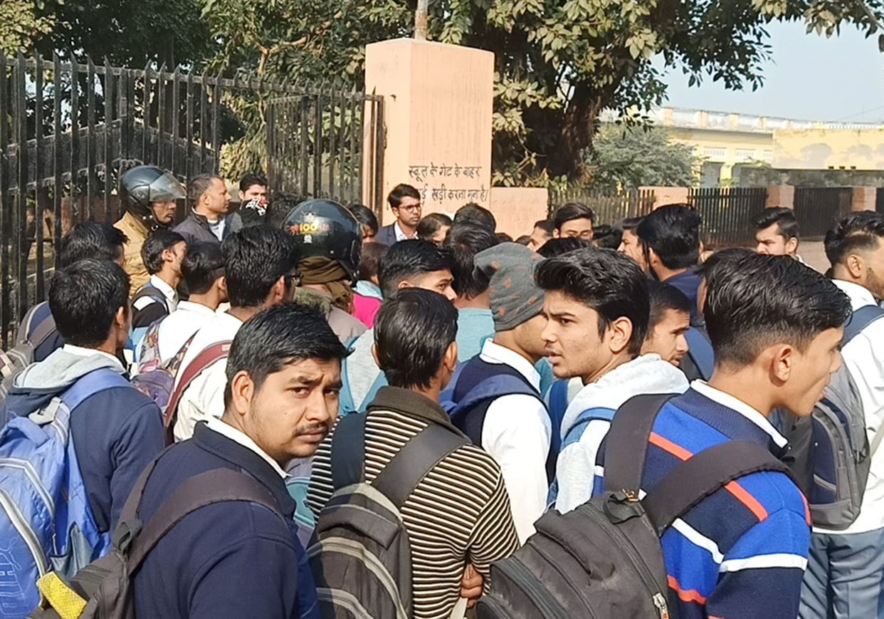 student protest in koshi
