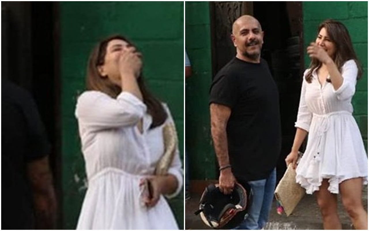 Kim Sharma Vishal Dadlani spotted Together netizens wonder if the two are dating
