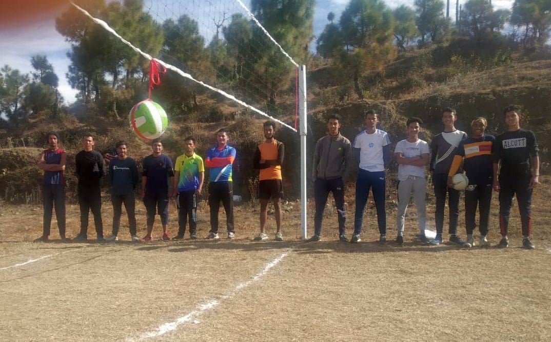 volleyball competition started in Majkhali's Naini