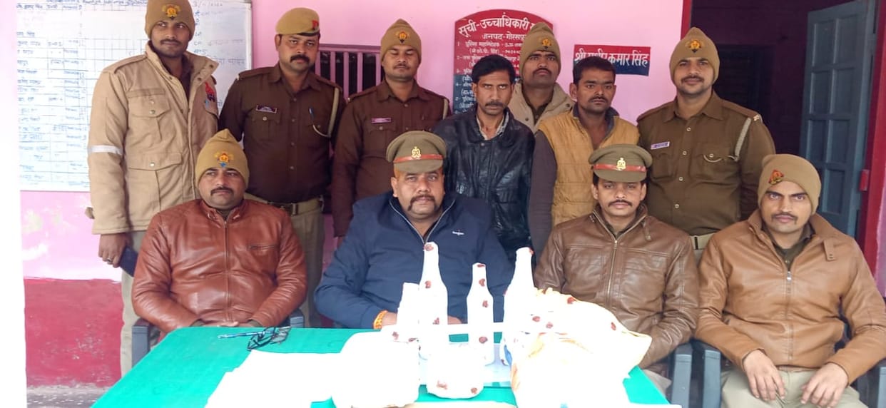 animal traffickers and police encounter near bharti school, three police man injured