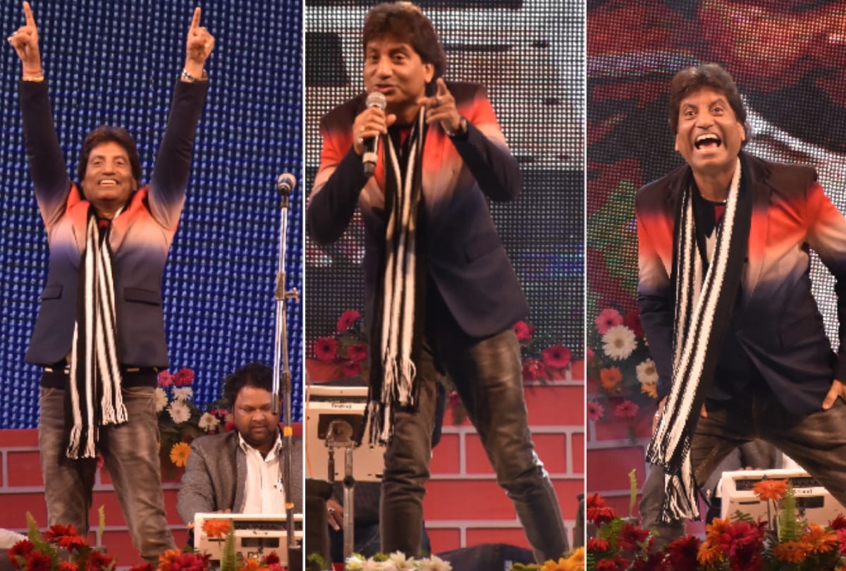 famous comedian raju shrivastav live standup comedy in gorakhpur mahotsav 2020