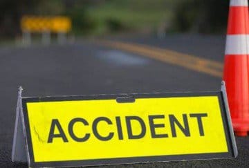 road accident in chandausi sambhal