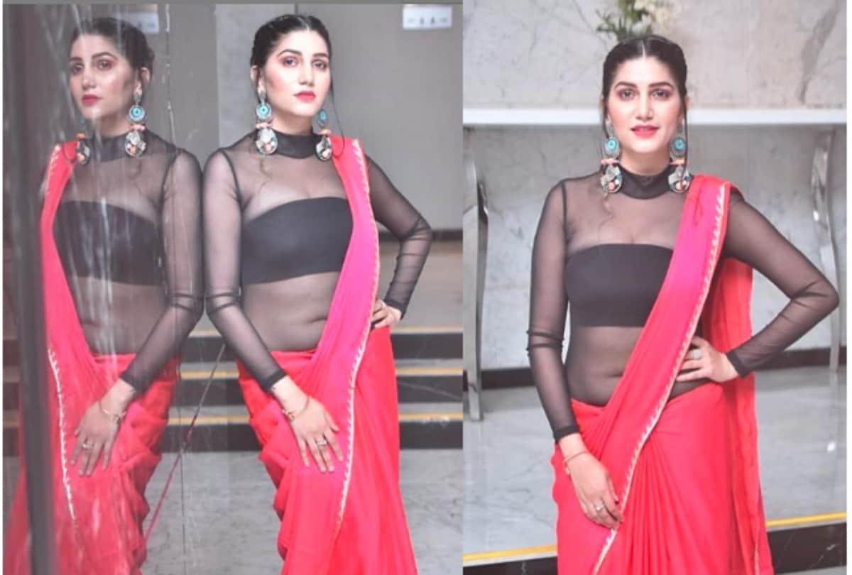 sapna choudhary share photos in saree