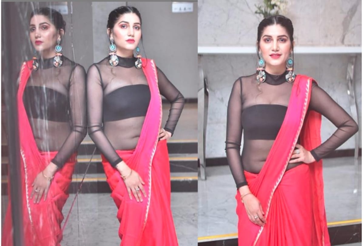 sapna choudhary share photos in saree