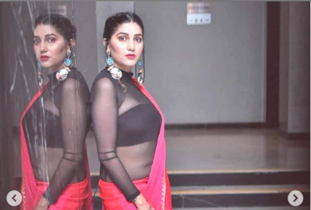 sapna choudhary share photos in saree
