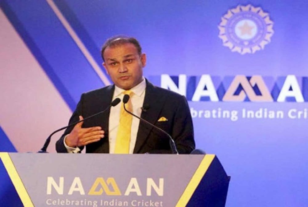 virender sehwag takes a dig at planned four-day Tests 