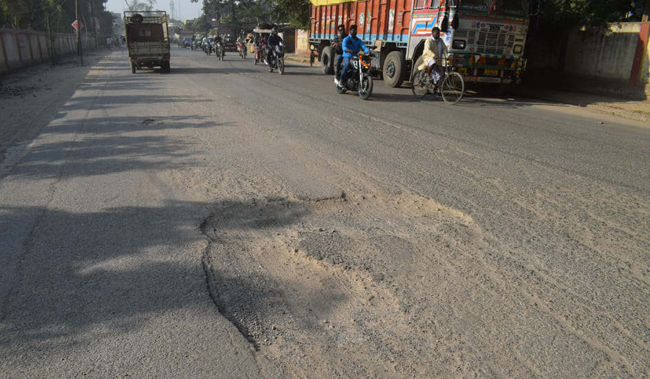 Needed 6 million to fill potholes, got 1.38 crore