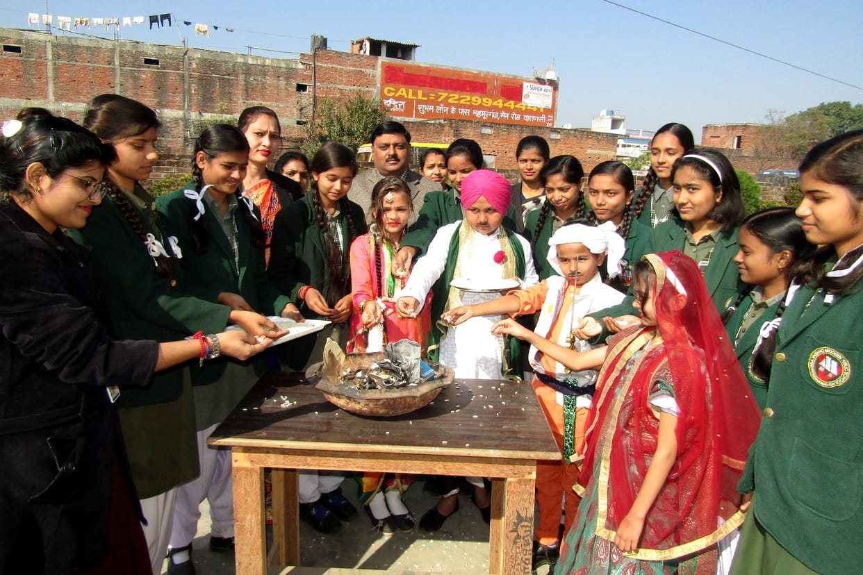 Lohri celebrated in Sonbhadra