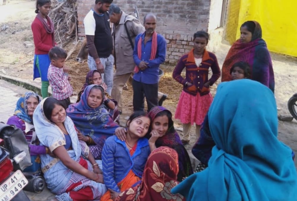 A woman murdered in Madar village of Barabanki.