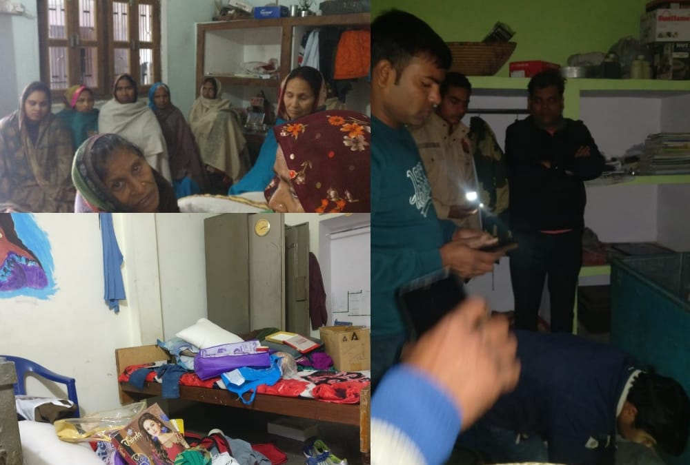 25 lakh rupees loot in teachers home in Raebareli.