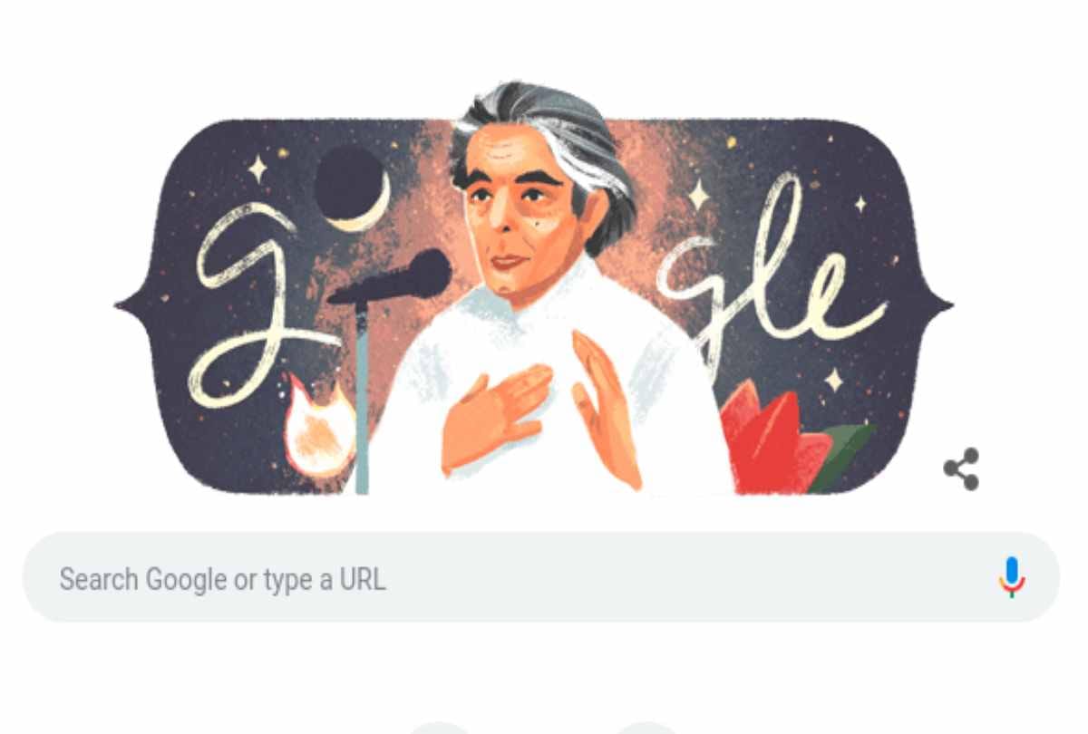 kaifi azmi 101th birthday google makes doodle