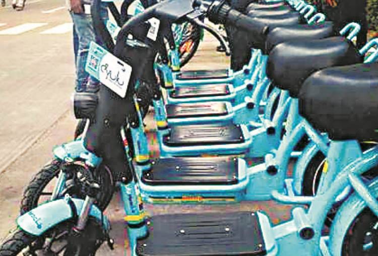 e-bikes will run on rent like mumbai and goa in lucknow