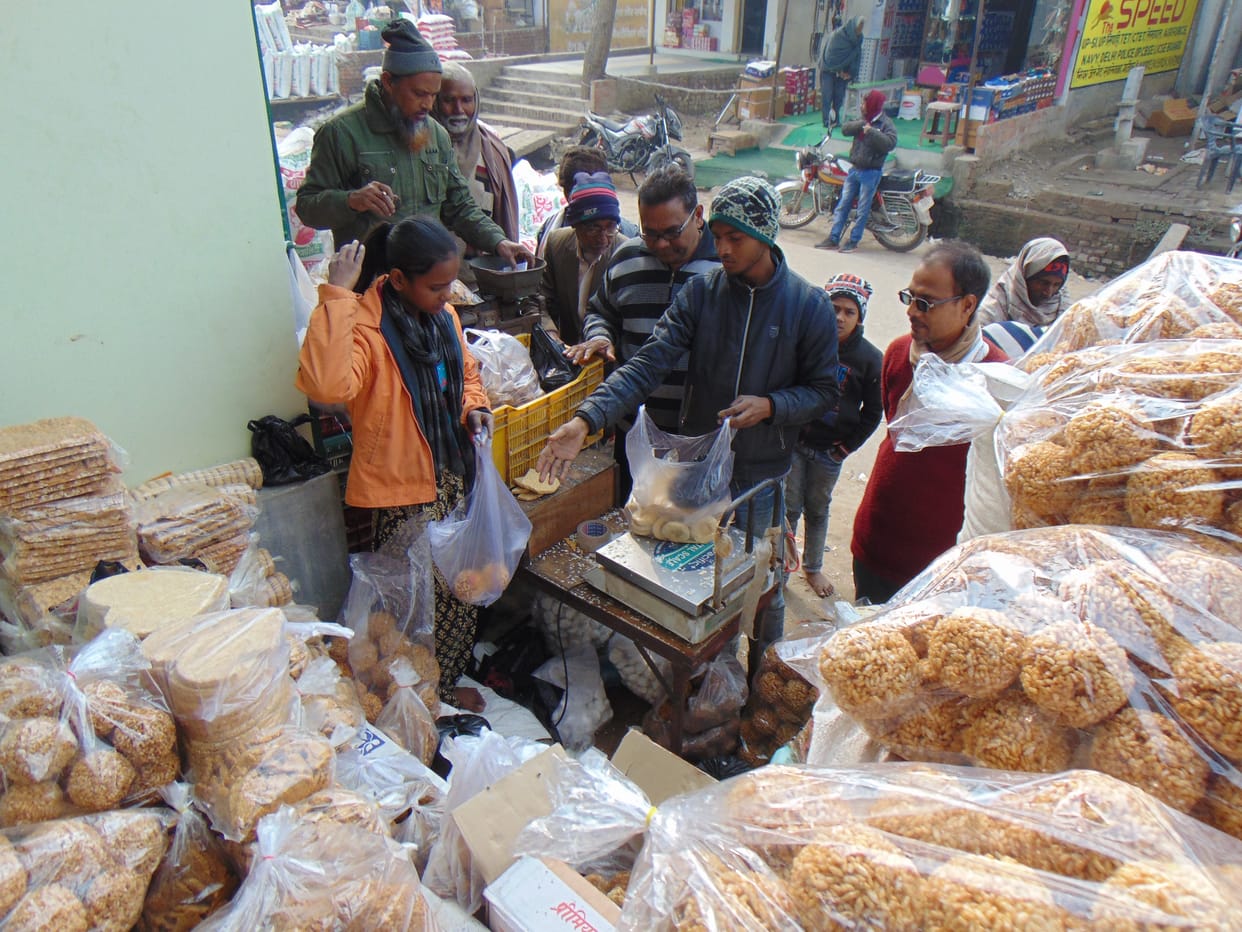 Makar Sankranti today, market is buzzing with customers