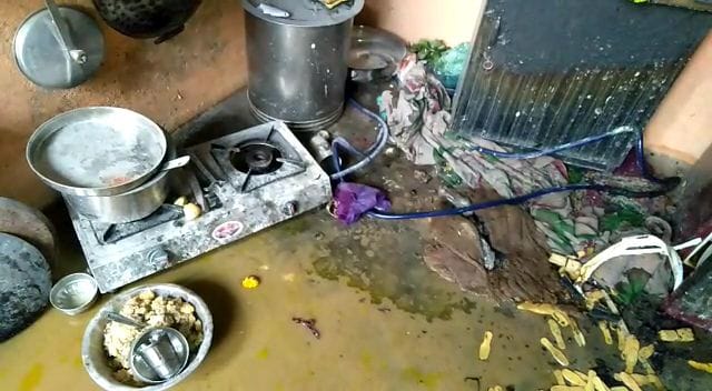 gas cylinder injured