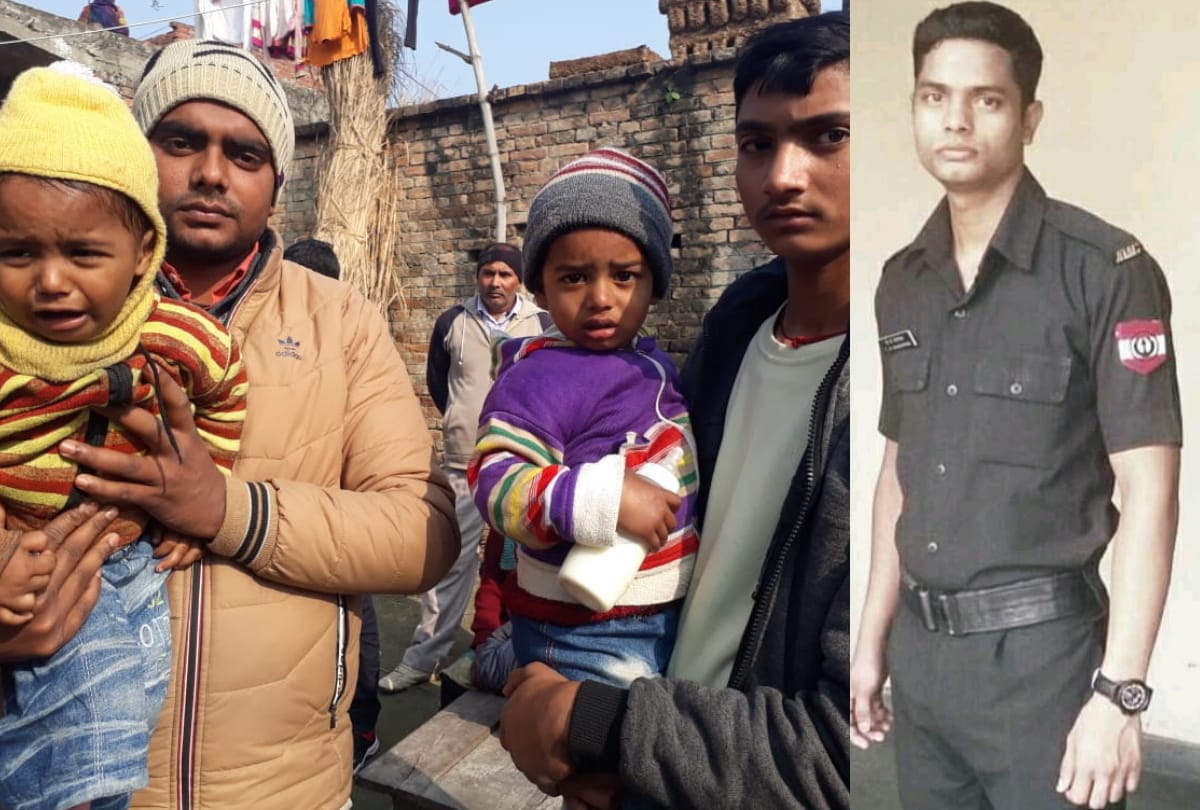 kushinagar son bsf soldiar martyr in kupwara kashmir, all village people shocked