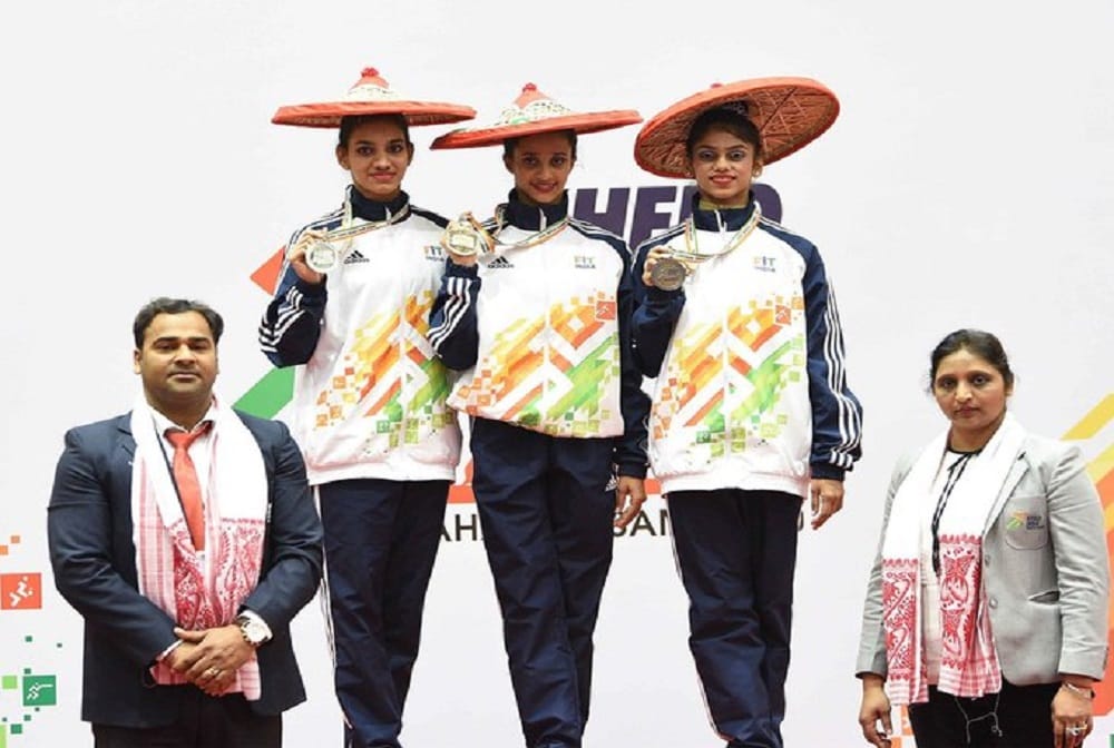 khelo india games: maharashtra topped the table with four gold