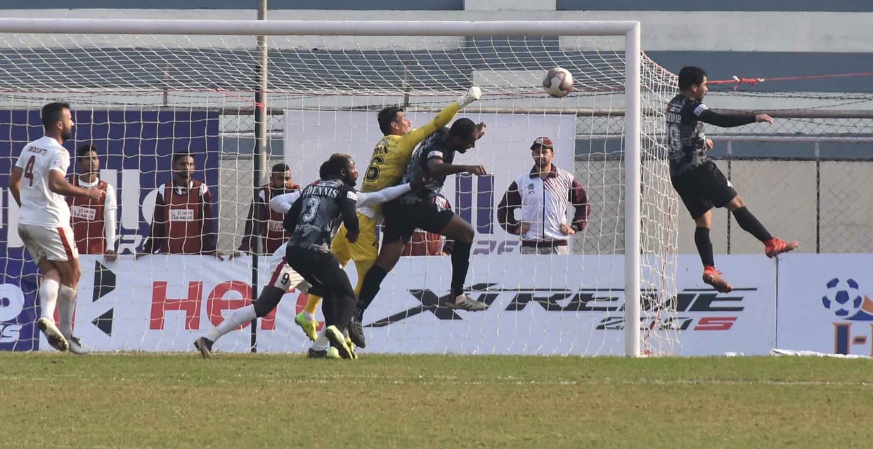 football match draw between Mohan bagaan and punjab