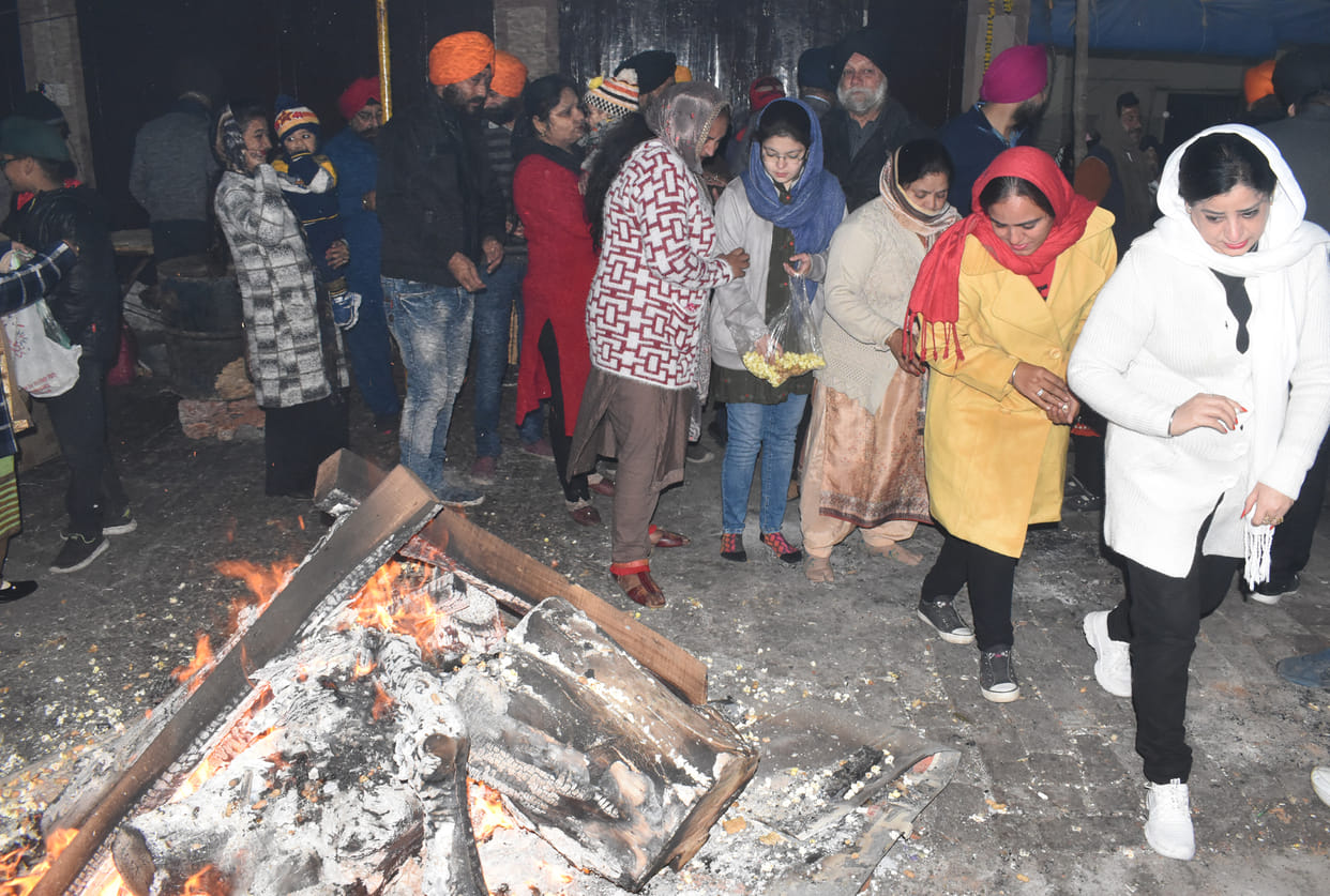 Lohri was celebrated with great pomp
