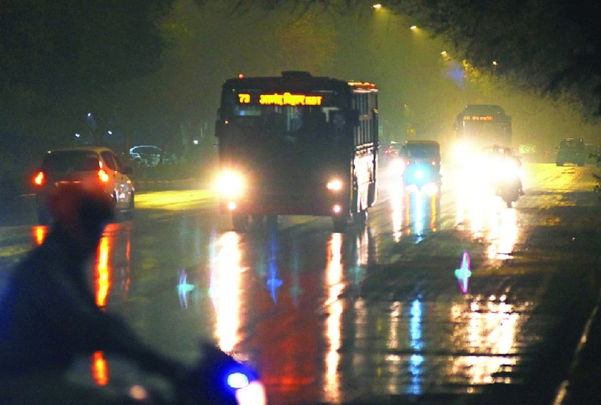 Rain forecast for one week in Delhi