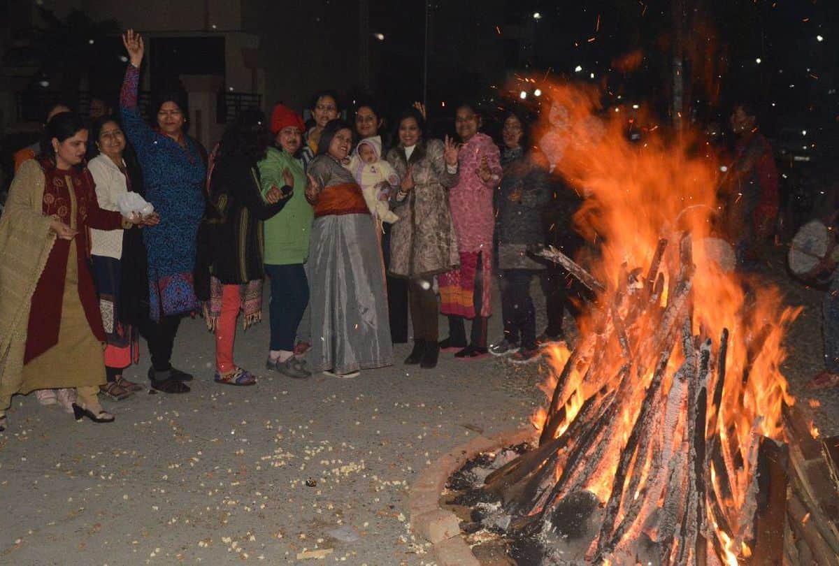 lohri celebrations in agra