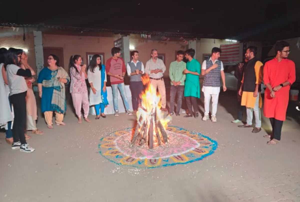 mere dad ki dulhan cast and indian idol contestant celebrate lohri together