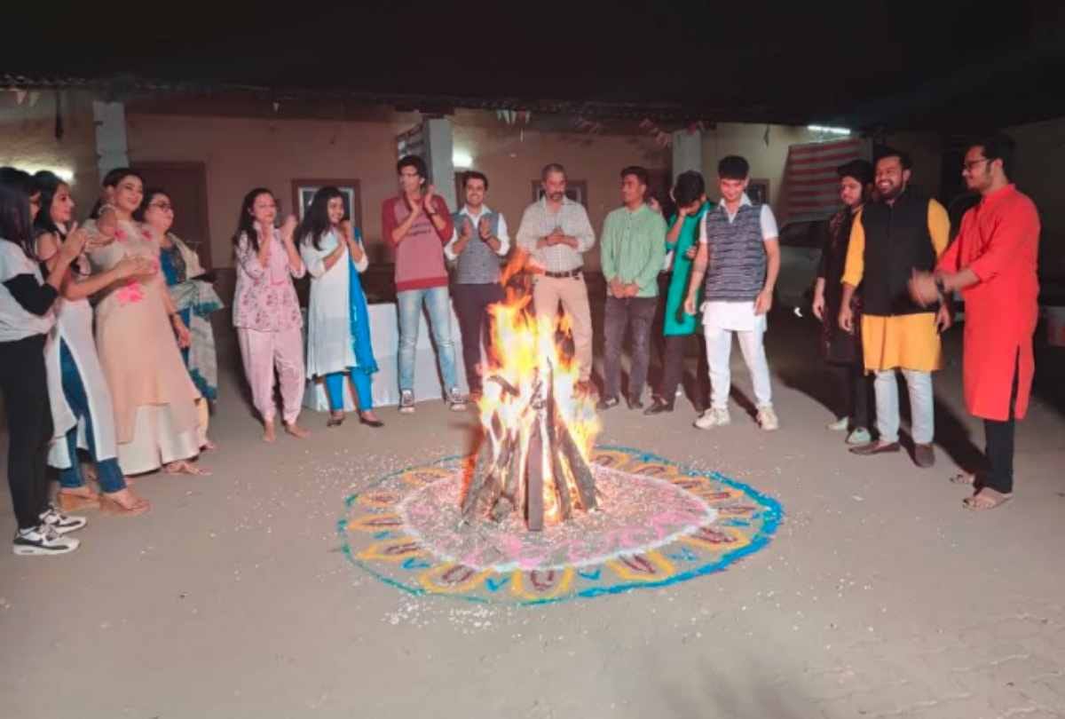 mere dad ki dulhan cast and indian idol contestant celebrate lohri together