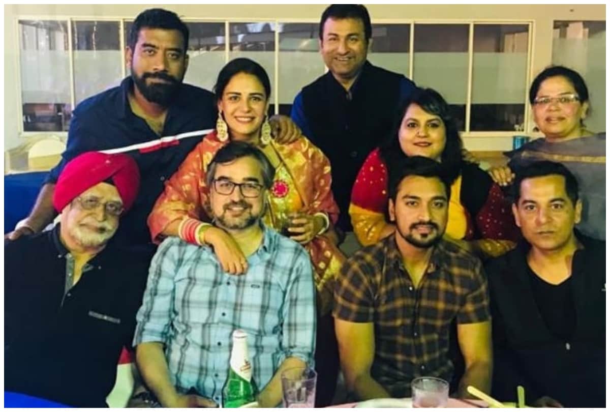 After wedding Mona Singh celebrated first Lohri with investment banker shyam gopalan and family